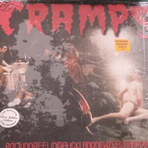 The Cramps 25th Anniversary Silver Jubilee Edition Orange Vinyl 669